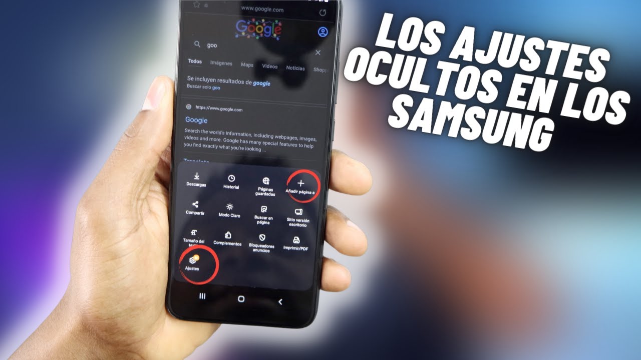 Los Ajustes Ocultos que pocos Conocen y Valen Oro en los Teléfonos Samsung Galaxy