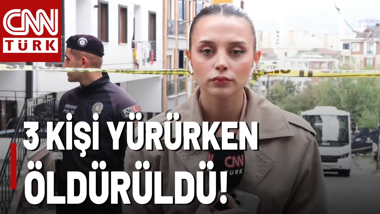 Sokakta Silahlı Saldırı! Sancaktepe'de 3 Kişi Y&uuml;r&uuml;rken &Ouml;ld&uuml;r&uuml;ld&uuml;!