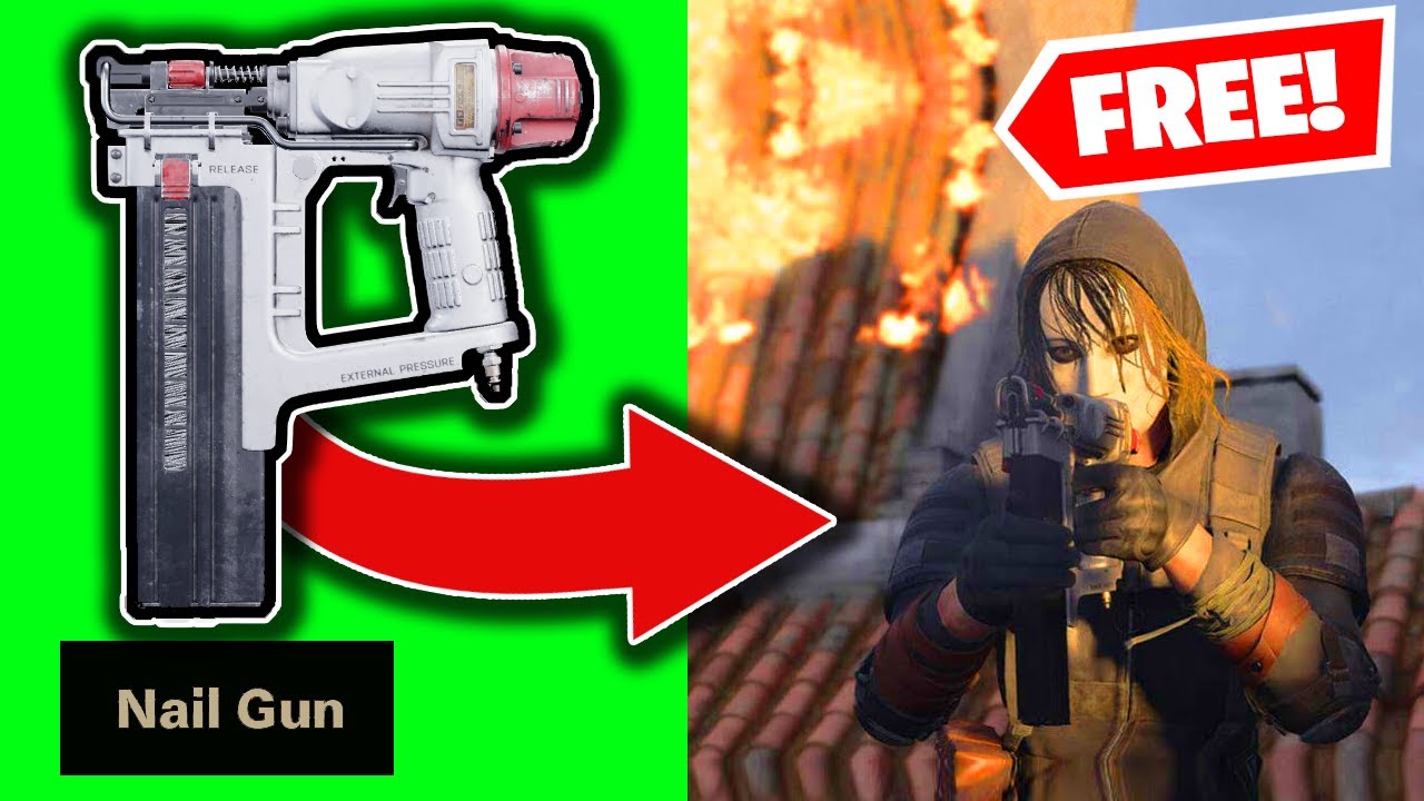 HOW TO UNLOCK THE NAIL GUN FOR FREE TUTORIAL! (Black Ops Cold War Season 4)