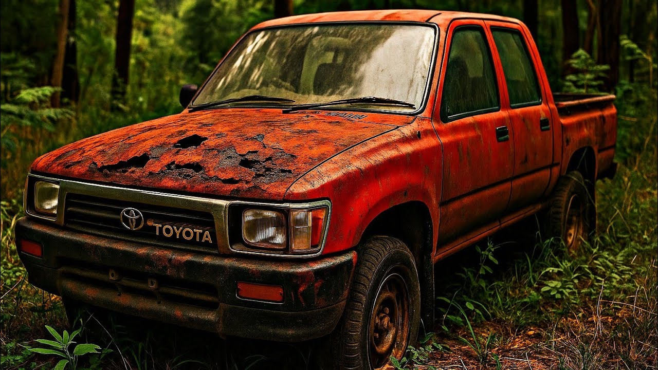 ROTTEN Floor FIX – Rebuilding This Toyota Hilux From the Bottom Up!