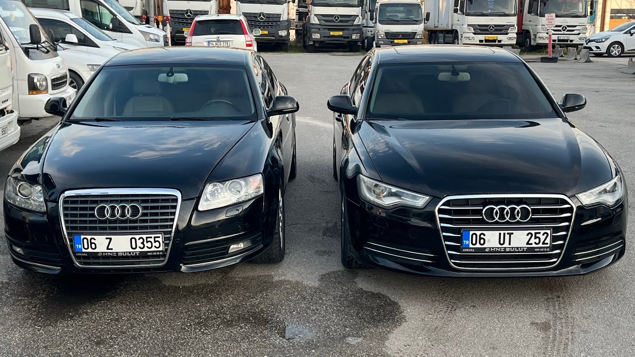 AUDİ A6  2011 (C6) vs 2013 (C7)  karşılaştırma 🙏abone ol 🙏
