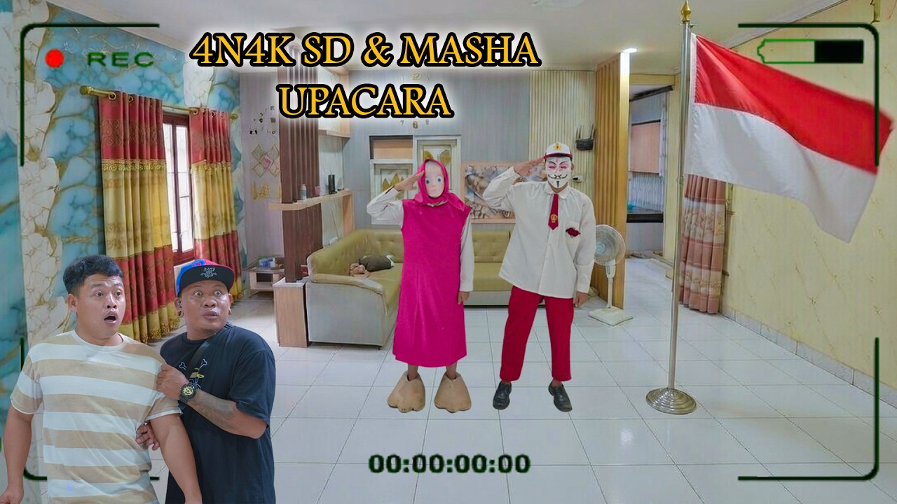 4N4K SD DAN MASHA UPACARA DI DALAM RUMAHKU