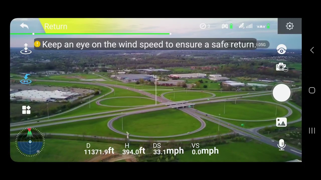 HOLYSTONE HS600d-range test video is from screen recorder not SD card