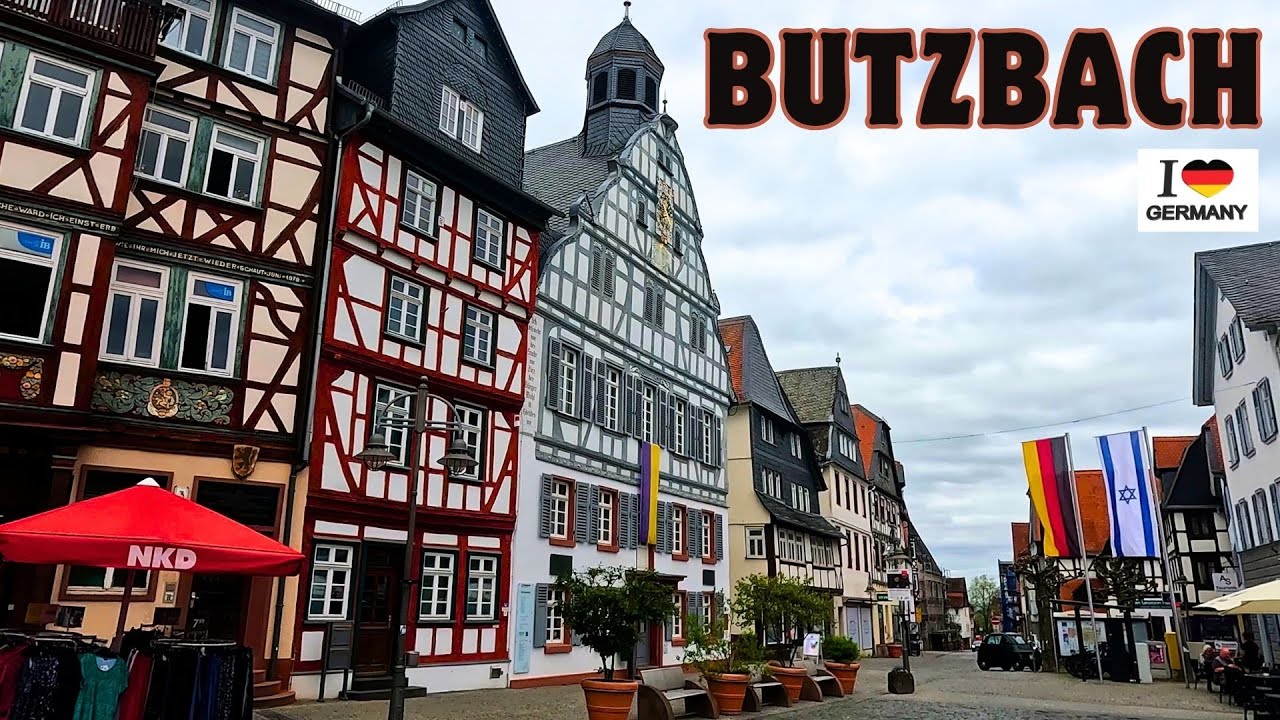BUTZBACH - die Schönheit am Rande des Taunus mit dem schönsten Marktplatz Hessens