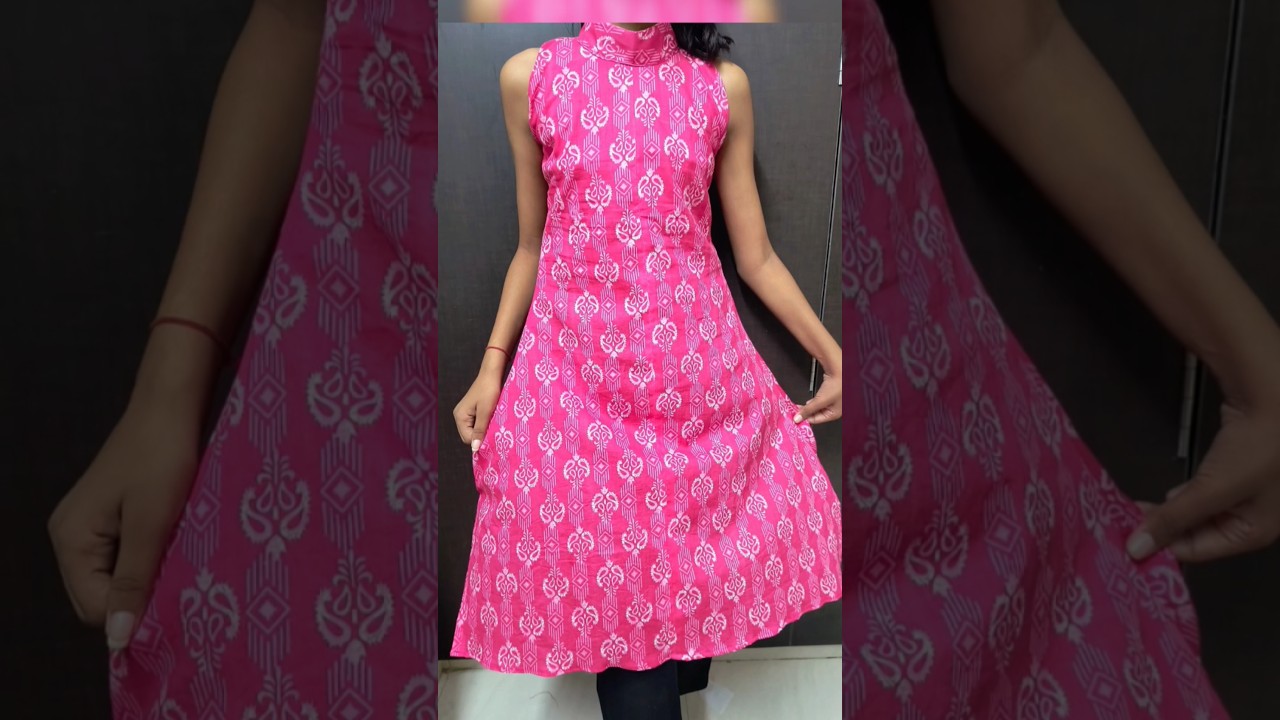 halter neck kurti design &hearts;️#inspiration #fashion #dress #ihavethisthingwithplants