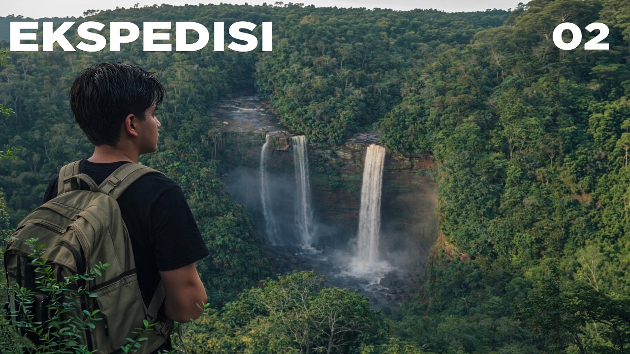 Air Terjun Tertinggi Di Tengah Hutan Kalimantan!