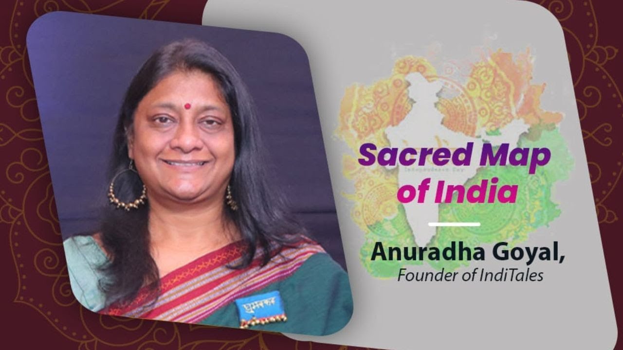 SACRED MAP OF INDIA - A journey through Tirtha Sthalas or Pilgrimage Places of India