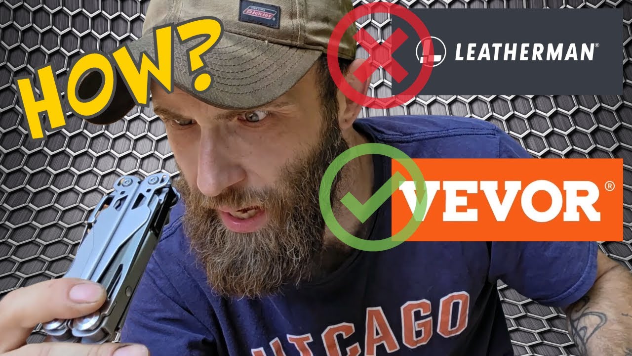 I am a Leatherman Fanboy... this tool changed my mind (Vevor 16 in 1 Multitool)
