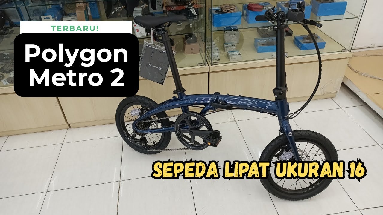 Sepeda Lipat 16 | Polygon Metro 2
