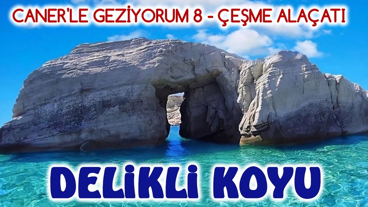 CANER'LE GEZİYORUM 08 / DELİKLİ KOYU - ÇEŞME ALAÇATI  #çeşme #alaçatı #deliklikoy #walking #izmir