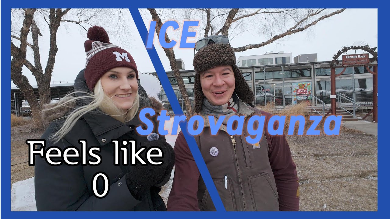 Ice Strovagonza!! @ Freight House #qcguy #quadcities #wintervibes