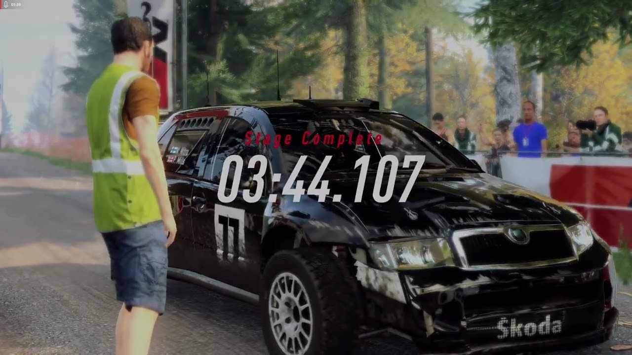 DiRT Rally 2 0 2026 03 05 Monthly Skoda Fabia WRC 2005 Part 3-Finland.Cockpit camera.PS 5 controller
