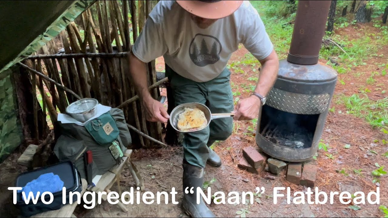Mess Kit Monday | Two Ingredient Naan Flat Bread | Reuben Sandwich