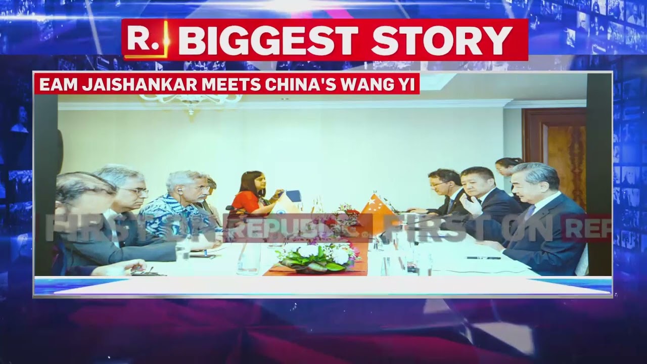 Eam S Jaishankar Meets China's Wang Yi, Discusses Importance Of Peace In Border Areas