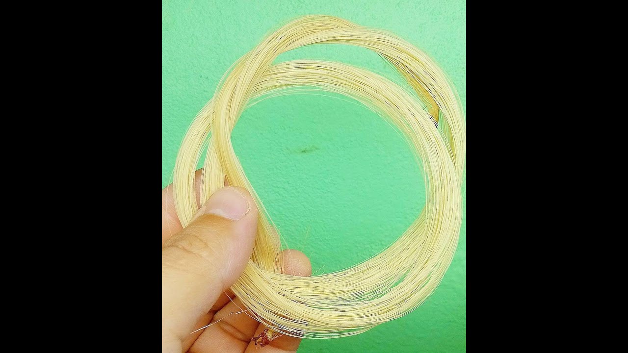 Como trocar a crina do arco do violino