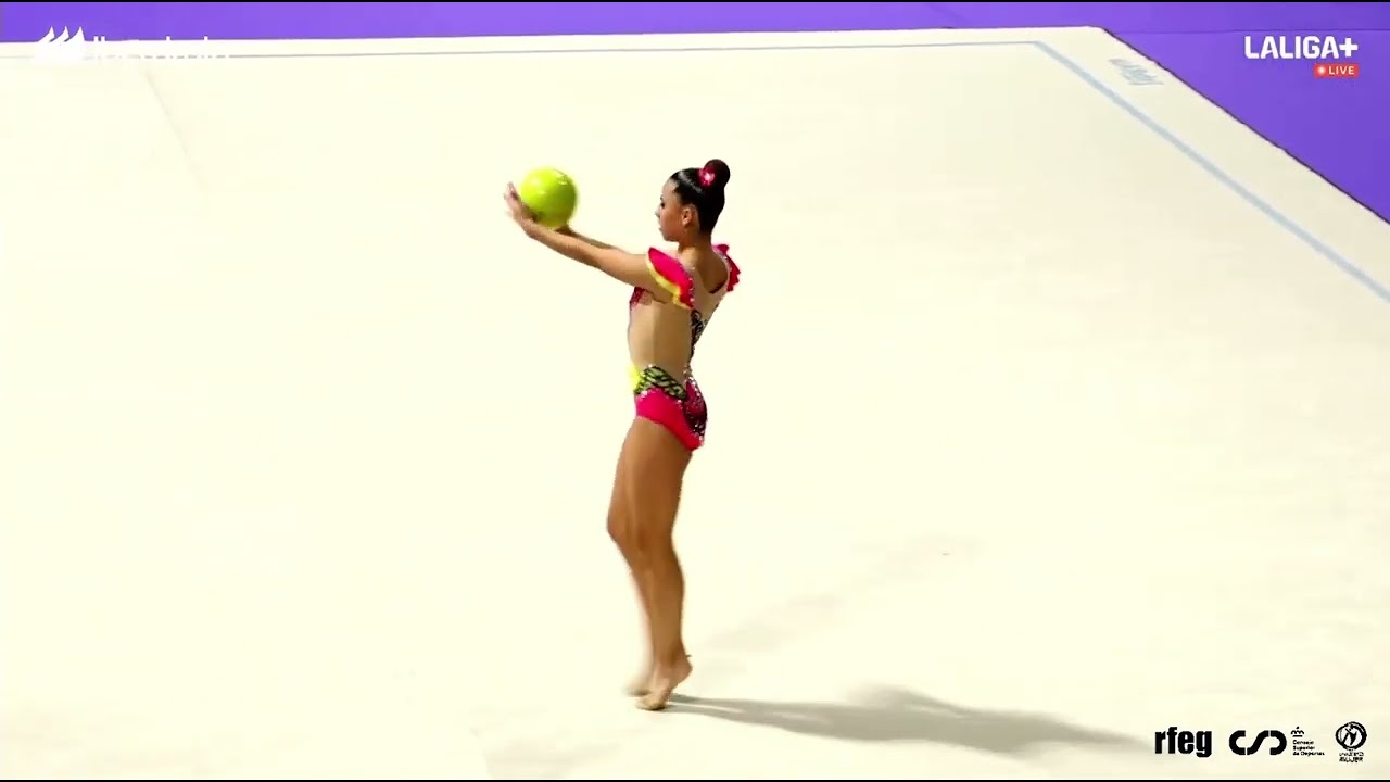 Club Ritmo, Carmela P&eacute;rez, pelota, Cto de Espa&ntilde;a Equipos 2025