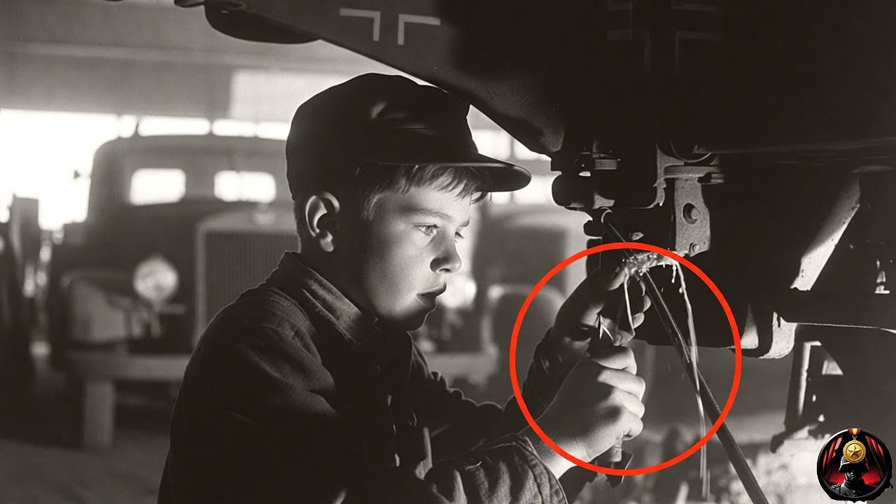 13-Year-Old Hero Sabotages Nazi Ammo Trucks by Cutting Brakes – Explosive WWII Courage!