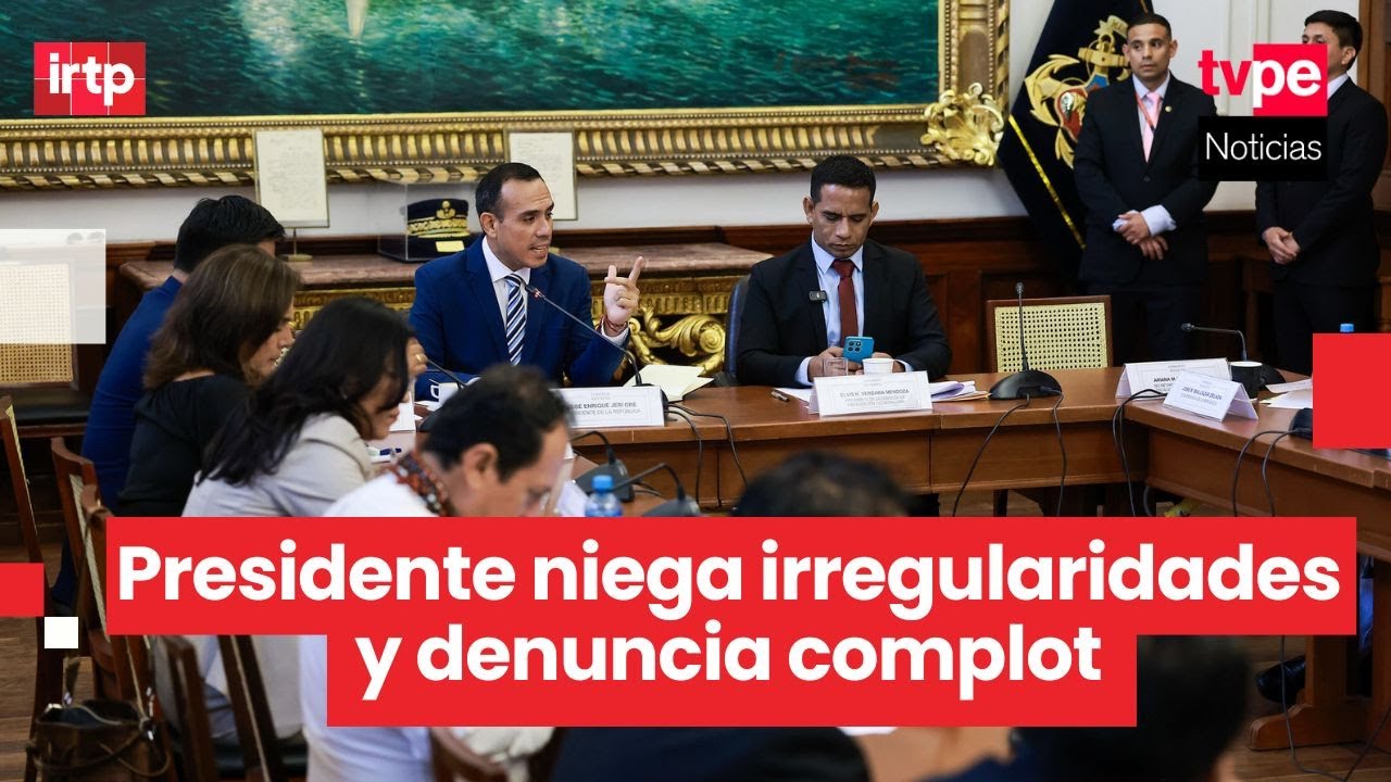 Presidente Jos&eacute; Jer&iacute; niega irregularidades y denuncia complot ante la Comisi&oacute;n de Fiscalizaci&oacute;n
