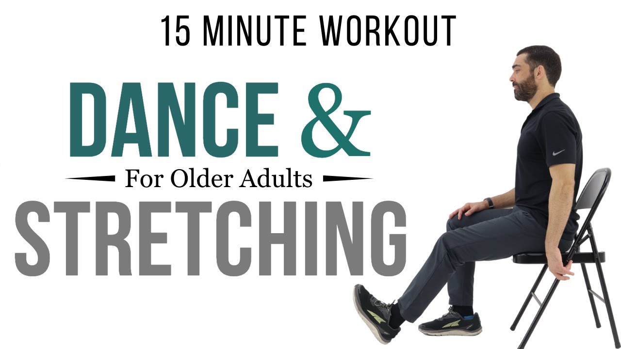 15 minute Dance Cardio with Stretching Workout: Coach Russo Senior Fit