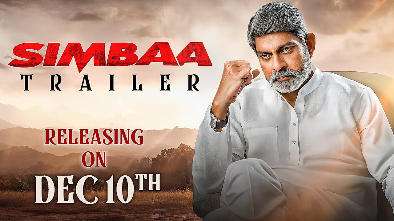 SIMBAA 2024 Action Hindi Dubbed Movie Trailer 4K| Jagapathi Babu, Anasuya Bharadwaj, Srinath Maganti