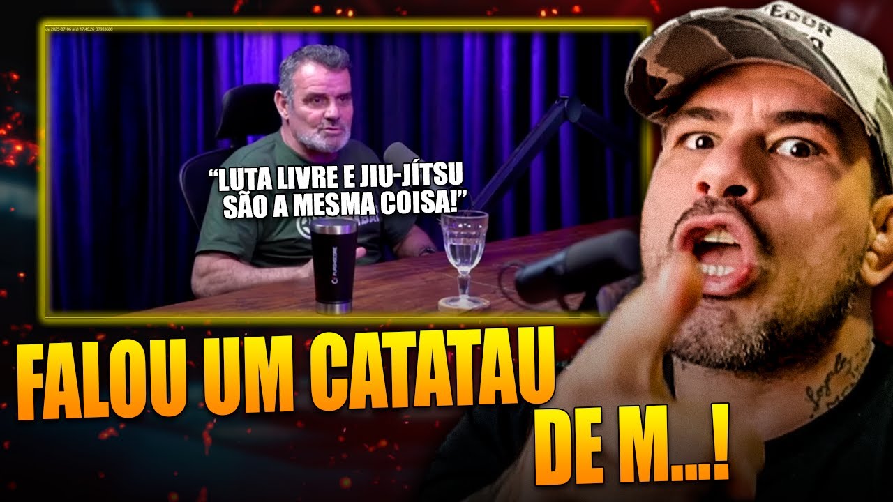 🚨 LUTA LIVRE VS JIU-JITSU – BRIGADEIRO REAGE ÀS FALAS DO MESTRE SÉRGIO MALIBU!