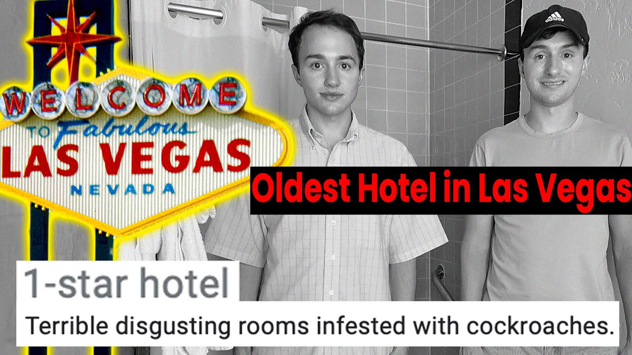 We Stayed at Las Vegas's Oldest Hotel (1 star hotel)