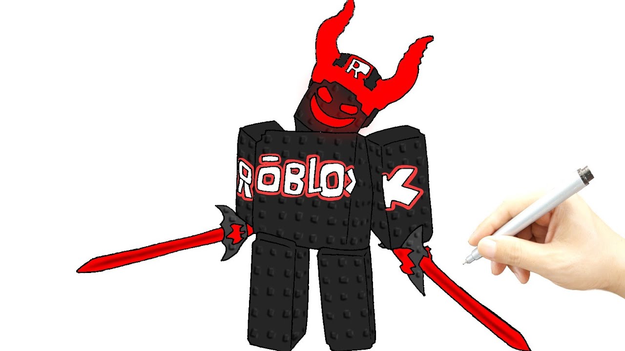 Как нарисовать гостя 666, украсть мозголома