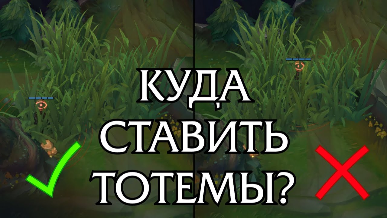 Расстановка тотемов в ранней игре