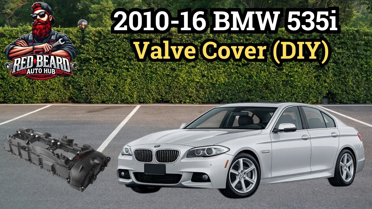 BMW 535i Valve Cover Replacement | 2011–2016 F10 N55 DIY