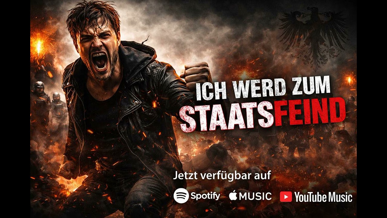 STAATSFEIND – Deutschrock gegen Schweigen | Alternativer Rock | Official Audio Studio73431