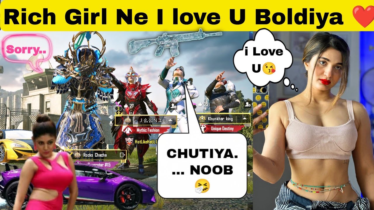 Random 3 Players Call Noob Challenge Me 1vs 3 And Trolled 50RP MAX & MYTHIC OUTFITS 90/70 uc can $10