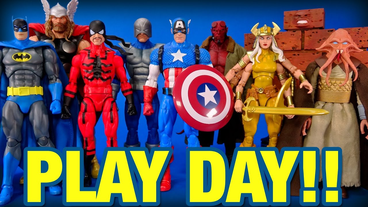 Play Day! Customs, 3D Prints, Third Party, and Official Items for a 6 inch Display! 08/15/24