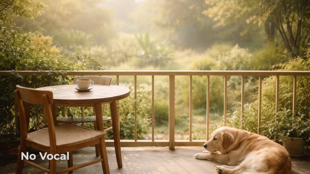 Zen Morning Café – Soft Piano Ambient (No Vocal) | Soft Café Flow
