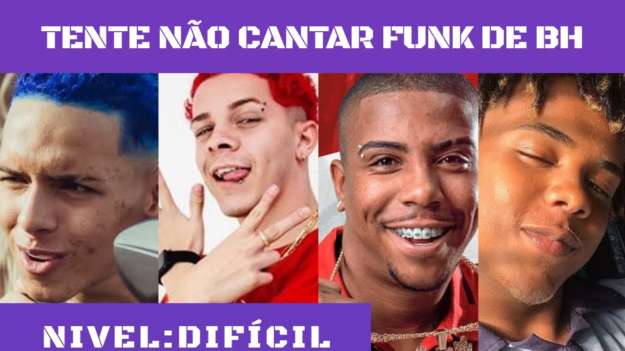 TENTE NÃO CANTAR FUNK DE MINAS GERAIS NÍVEL:DIFÍCIL