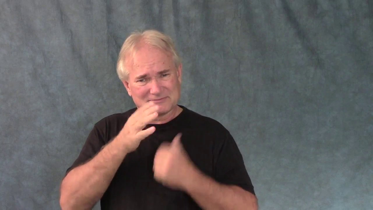 Wrong signs in ASL