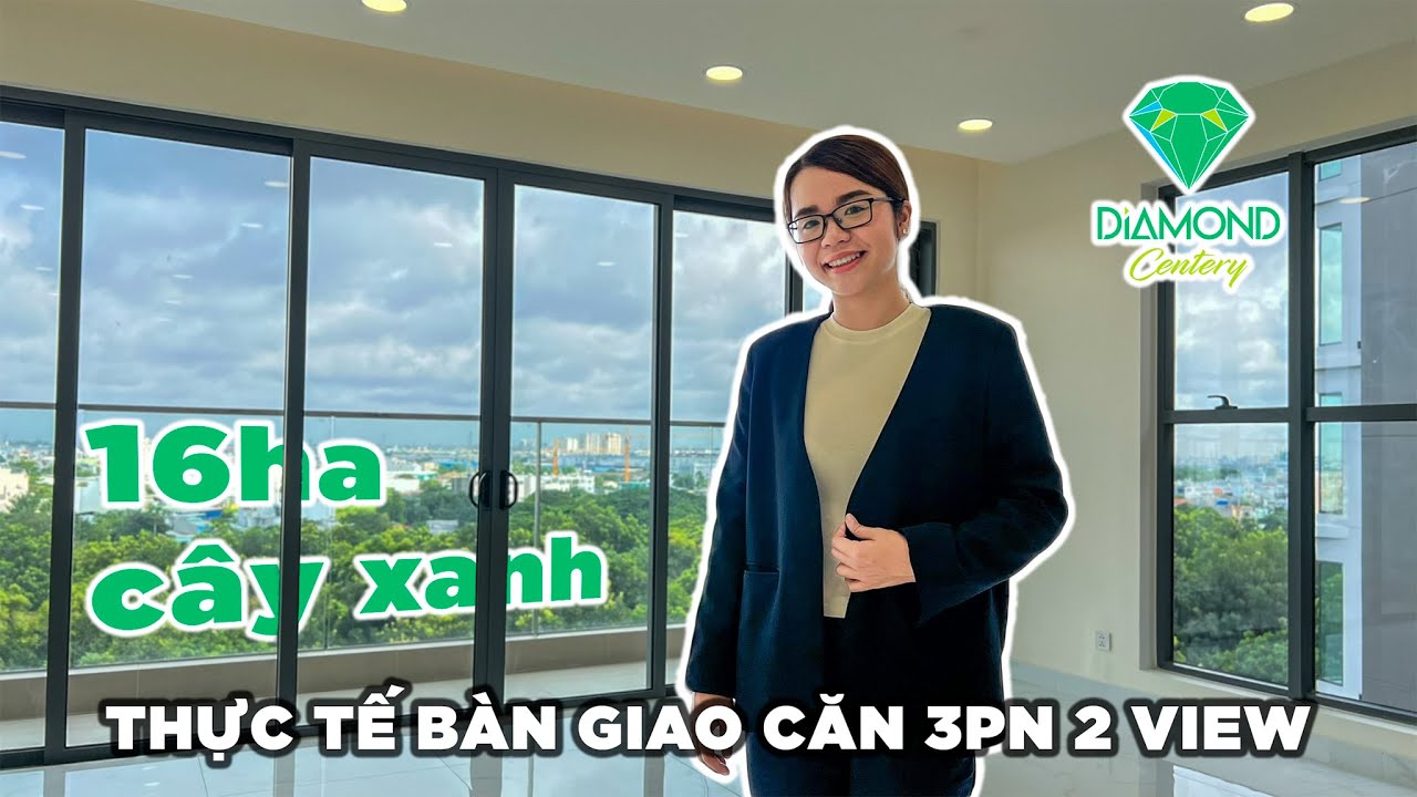 Thực tế bàn giao căn 3PN góc Diamond Centery Celadon City Tân Phú | Gamuda Land