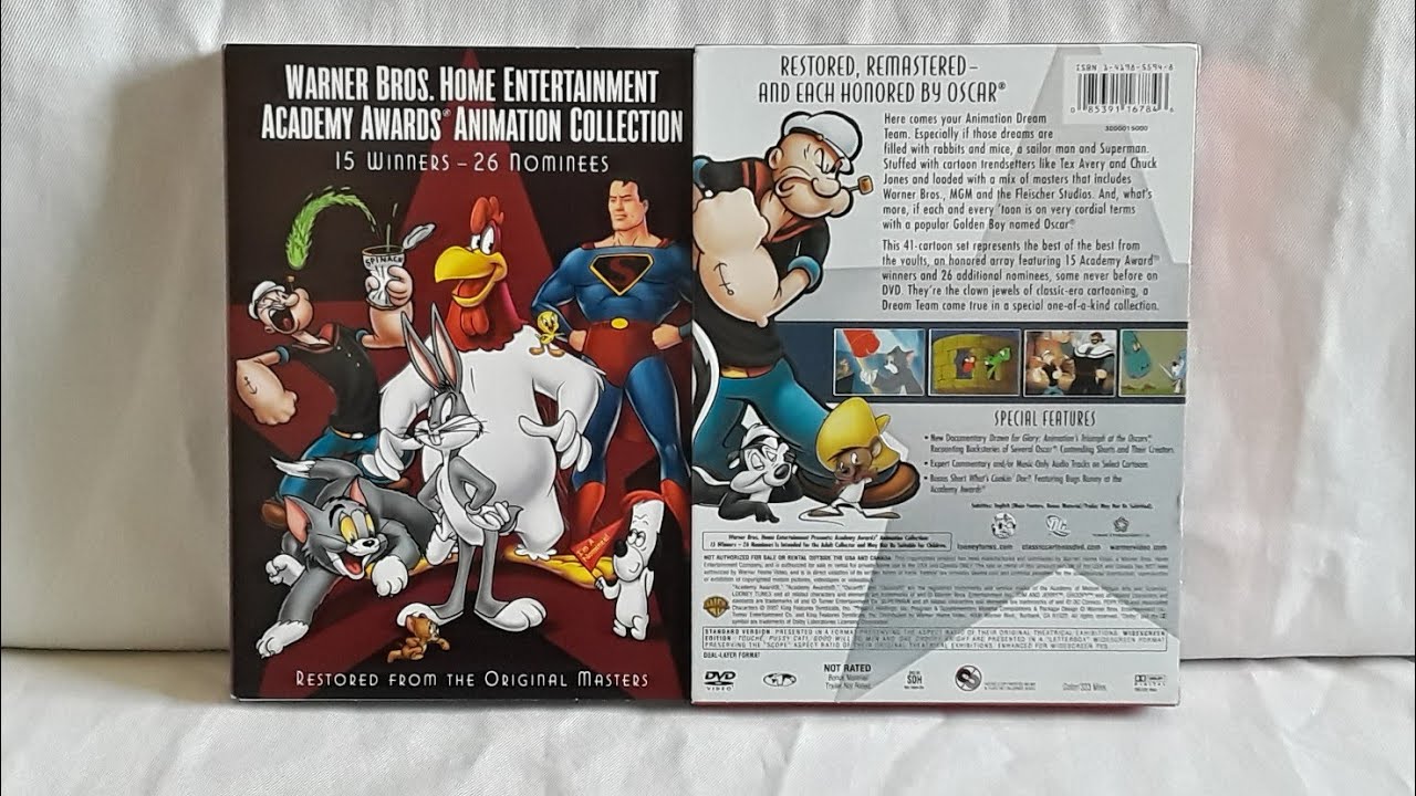 Unboxing Warner Bros. Animation Collection set