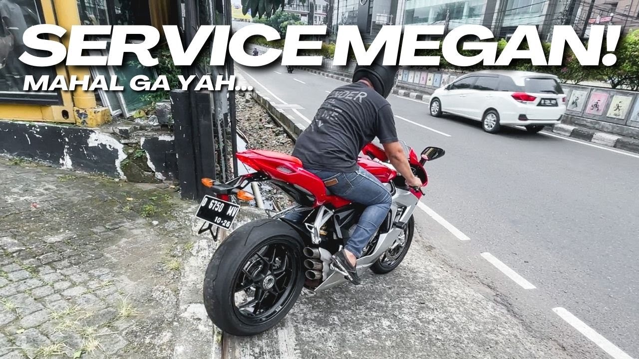 SEBERAPA MAHAL BIAYA SERVICE SI MEGAN? Ft. Kharisma Rider | MV AGUSTA F3 675