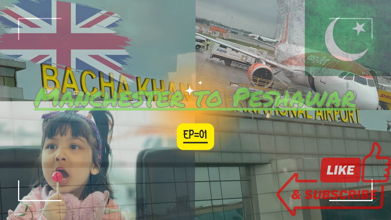 Travelling to Pakistan 2024 | Manchester🇬🇧 to Peshawar🇵🇰 via Emirates Airline ✈️|