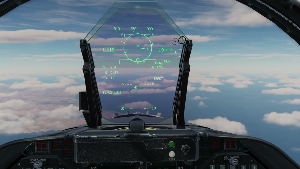 DCS F/A-18C Tutorial 17 - AZ/EL Display