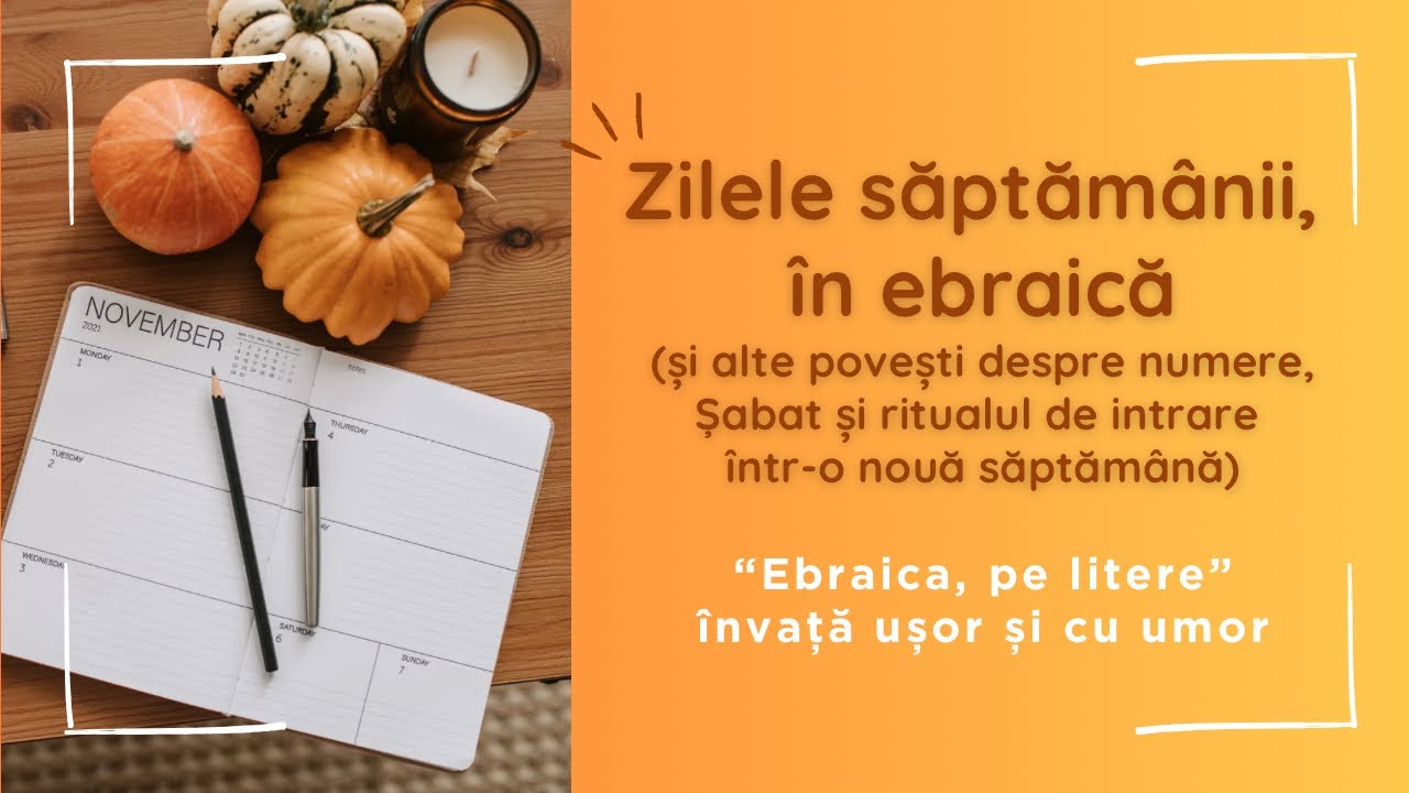 Zilele săptămânii (și numere, Șabat și ritualul de intrare într-o nouă săptămână)