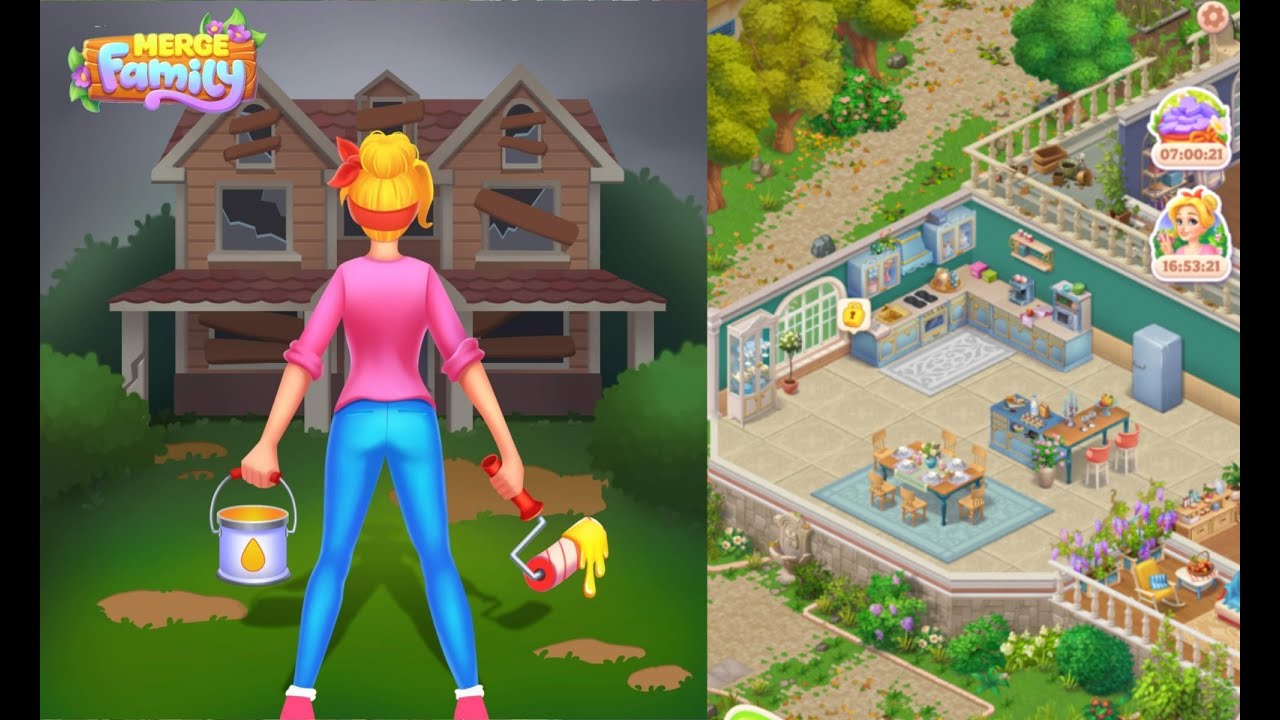 Merge Family | Level 47 Part 171🍫☕️