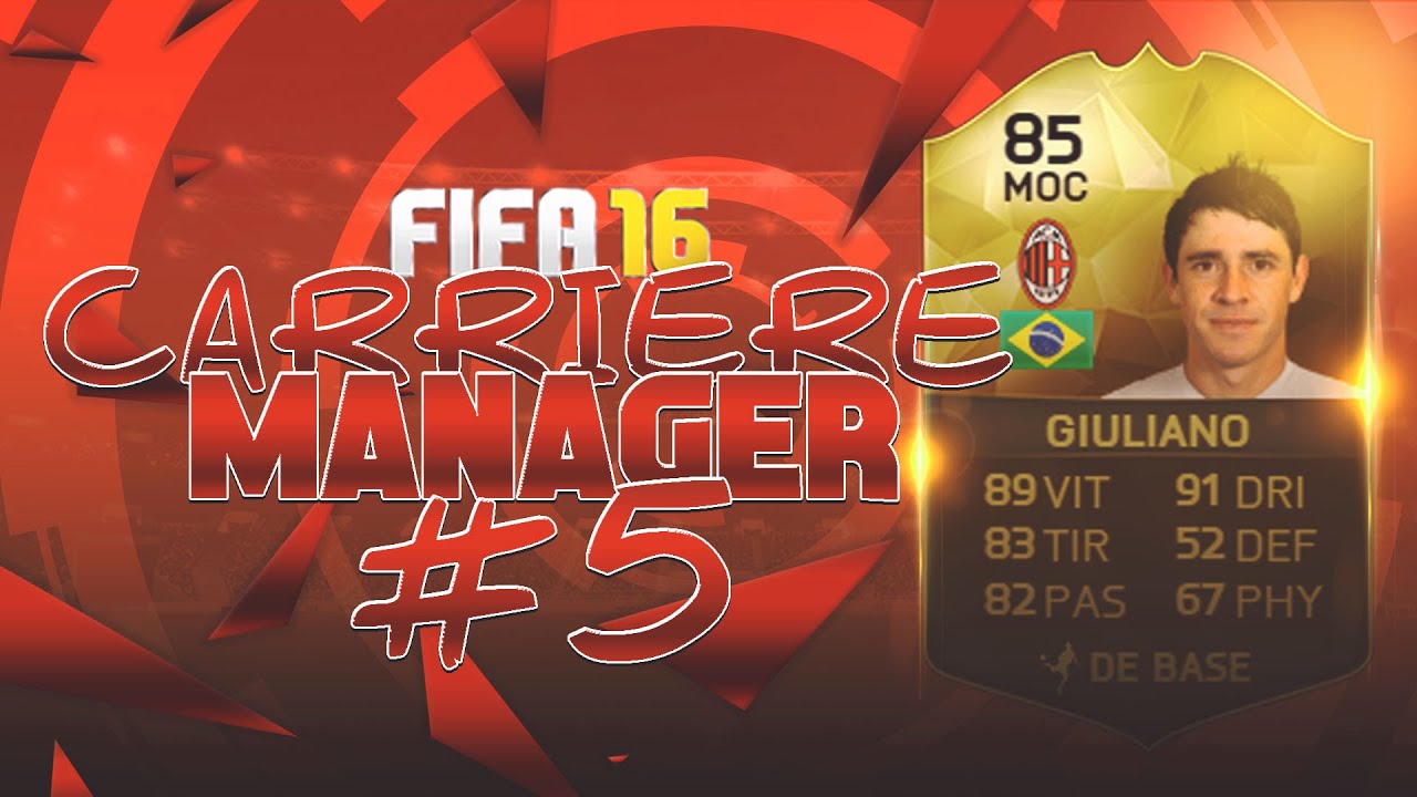 PS4 - FIFA16 - Carriere Manager Milan #5
