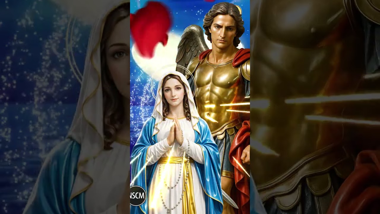Oração da manhã com Maria e são Miguel Arcanjo 
Semana abençoada, guiada por Deus e protegida por…