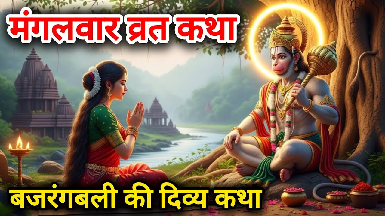मंगलवार की महा कथा | हनुमान जी के चमत्कार | संकटमोचक कथा | Mangalwar Katha Hanuman Ji  