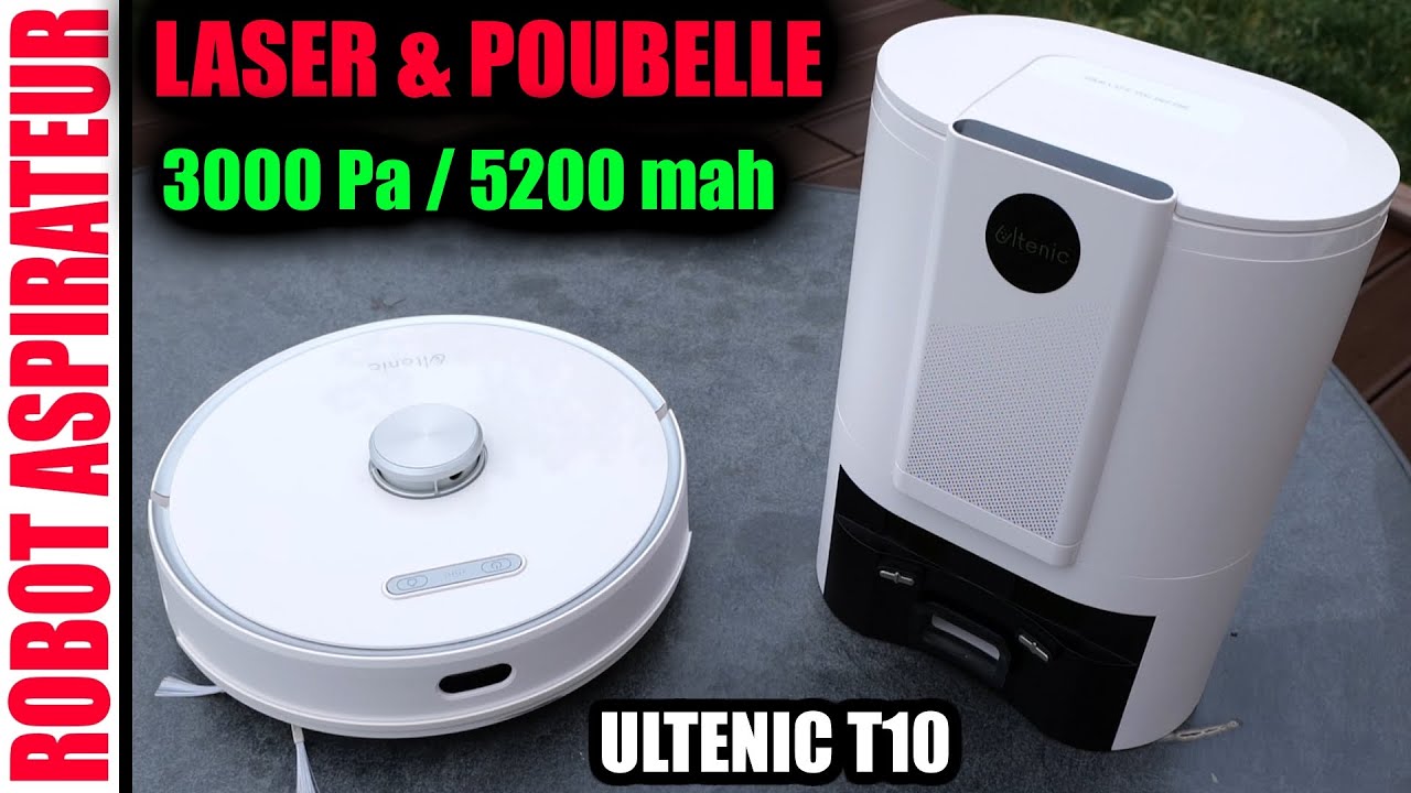ULTENIC T10 Робот пылесос 3000 PA 5200 MAH лазер пылесборник