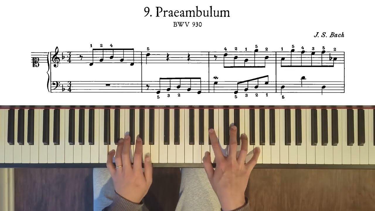 Prelude in G minor, BWV 930