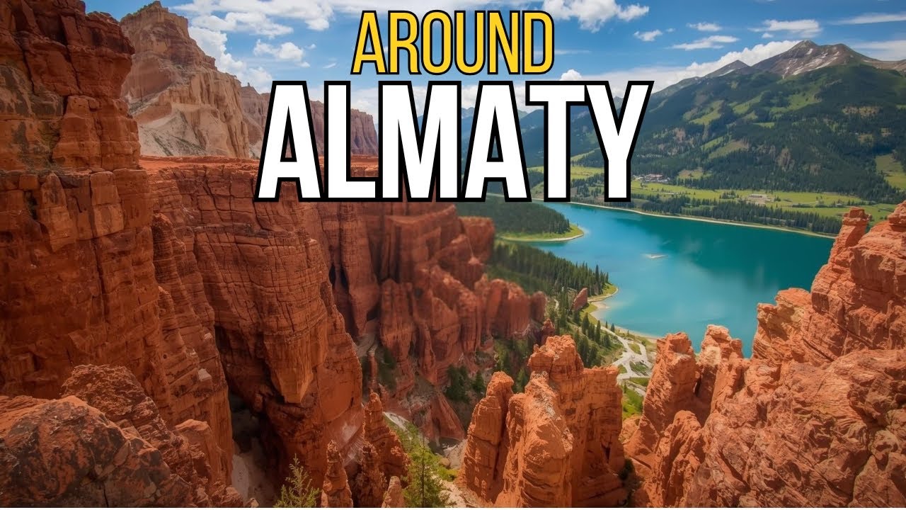 Le 5 MERAVIGLIE vicino ad ALMATY che DEVI vedere ASSOLUTAMENTE!! 🇰🇿 Kazakhstan Ep.1