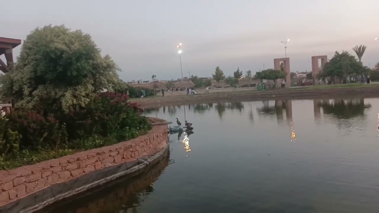 Парк, одно из самых красивых мест в Уджде ✨🇲🇦👌