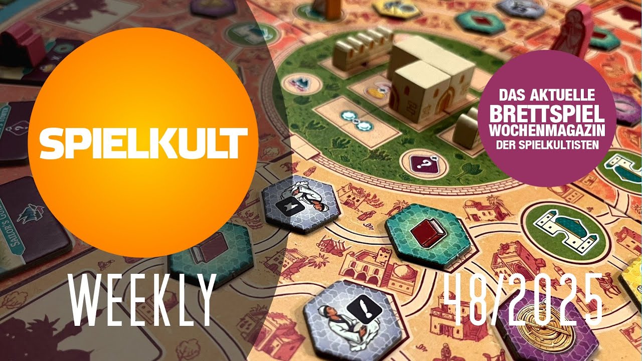 Weekly 48/2025 // Brettspiel-Reviews, Spieletreff, Vorschau